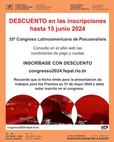 35° Congreso latinoamericano de Psicoanálisis